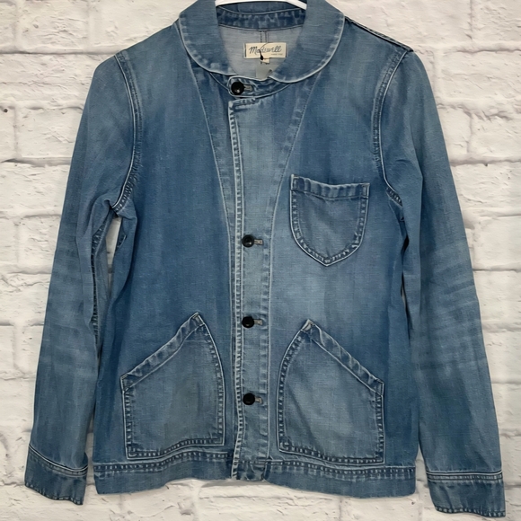 Madewell Blue Jean Jacket - Picture 2 of 8